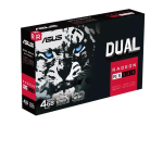 ASUS DUAL-RX560-4G AMD RADEON RX 560 4 GB GDDR5 DUAL FAN PCI Express 3.0